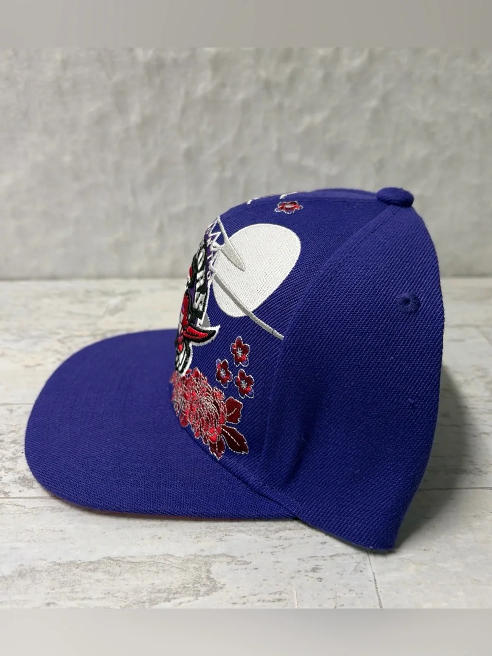 Mitchell & Ness NBA Toronto Raptors Classic Purple Snapback Hat Cap